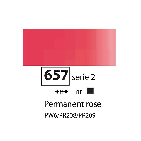 Sennelier Extra Fine Oil, 40ml - 657 Permanent Rose