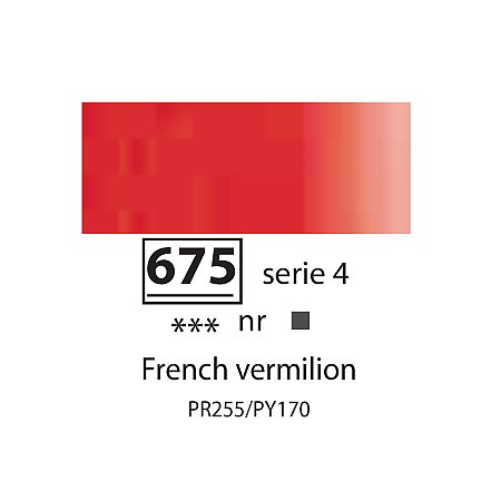Sennelier Extra-Fine Oil 200ml - 675 French Vermilion
