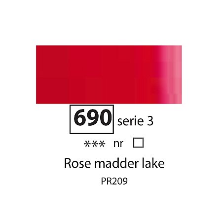 Sennelier Extra Fine Oil, 40ml - 690 Rose Madder Lake