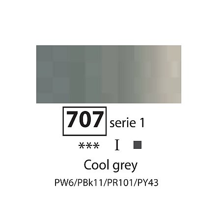 Sennelier Extra Fine Oil, 40ml - 707 Cool Gray