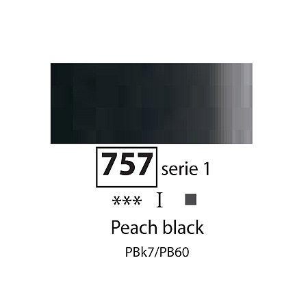 Sennelier Extra-Fine Oil 200ml - 757 Peach Black