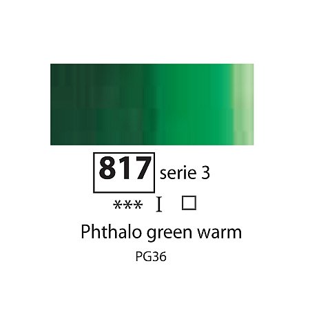 Sennelier Extra-Fine Oil 40ml - 817 Phthalo Green Warm