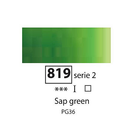 Sennelier Extra Fine Oil, 40ml - 819 Sap Green