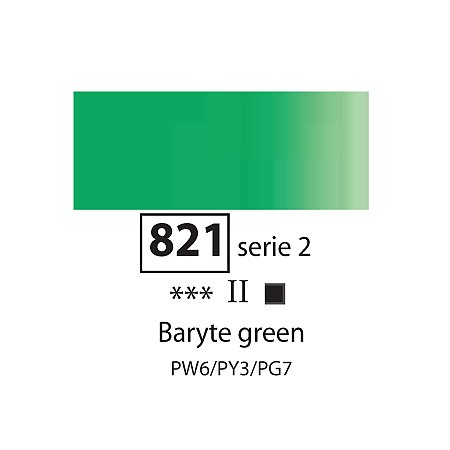 Sennelier Extra Fine Oil, 40ml - 821 Baryte Green