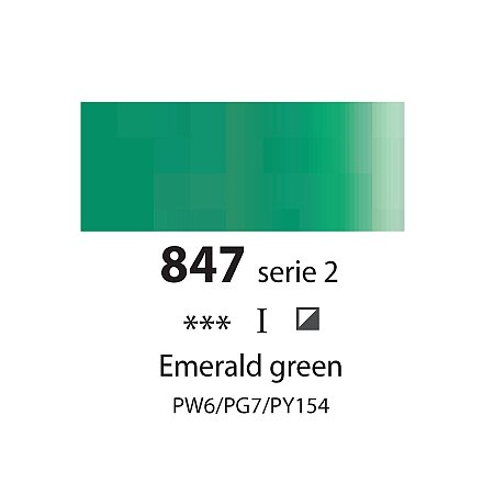 Sennelier Extra-Fine Oil 40ml - 847 Emerald Green