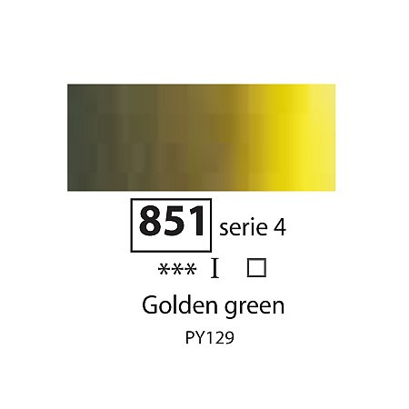 Sennelier Extra-Fine Oil 40ml - 851 Golden Green