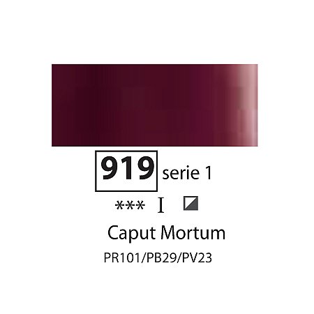 Sennelier Extra-Fine Oil 40ml - 919 Caput Mortum.