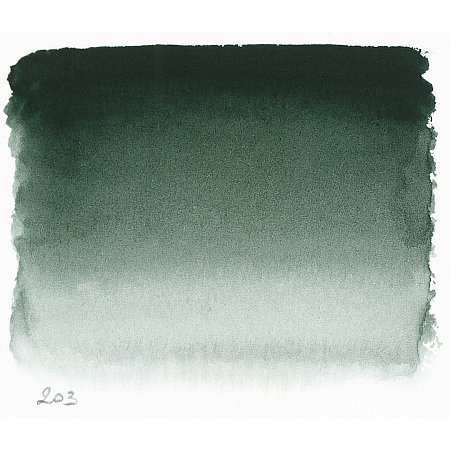 Sennelier l’Aquarelle 1/2 pan - 203 Greenish Umber