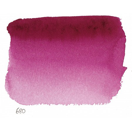 Sennelier l’Aquarelle 1/2 pan - 680 Permanent Magenta