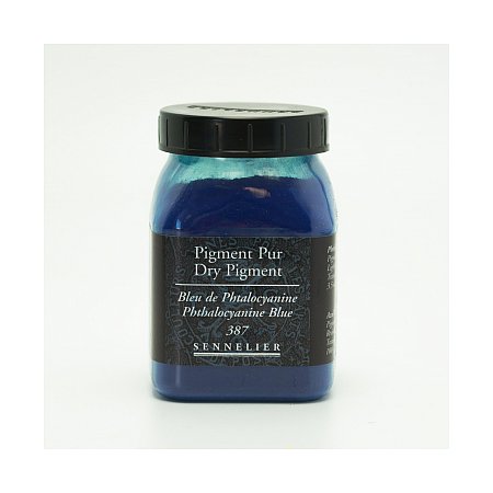 Sennelier Pigment - 387 Phtalocyanine blue 100g - E
