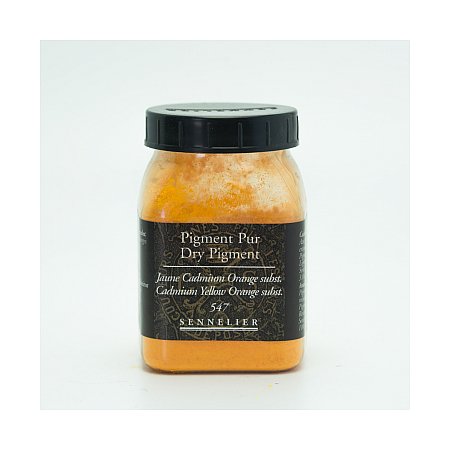 Sennelier Pigment - 547 Cadmium yellow orange substitute 100g - C