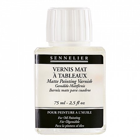 Sennelier Matte painting varnish - 75ml