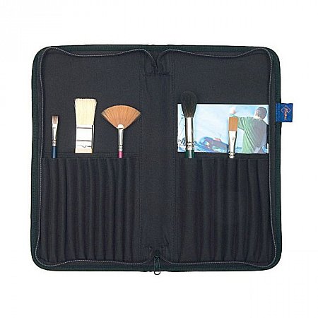 Mapac, penselmapp, Brush Case - 17 fickor