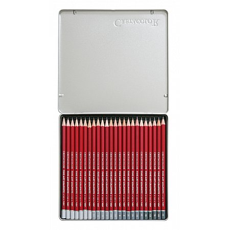 Cretacolor Fine Art Graphite, Complete 24-set