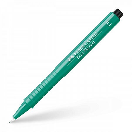 Faber-Castell Ecco Pigment liner Green - 0,1 mm