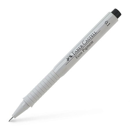 Faber-Castell Ecco Pigment liner Black - 0,1 mm