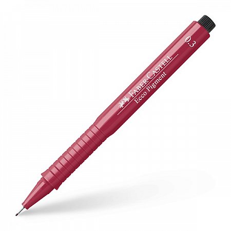 Faber-Castell Ecco Pigment liner Red - 0,3 mm
