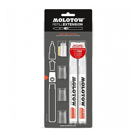 Molotow Marker Refill Extension Softliner Kit