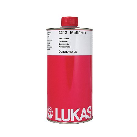 Lukas 2242 Matt Varnish, matt fernissa - 1000ml