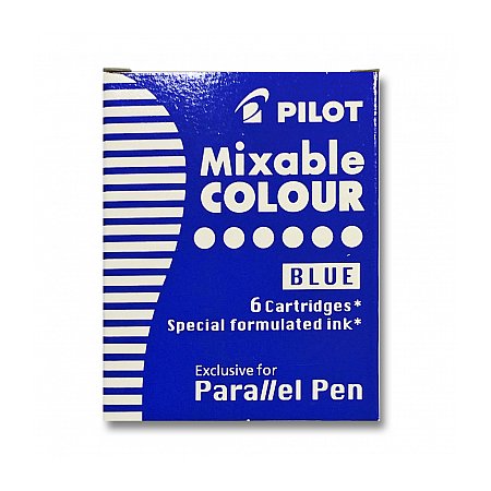 Pilot Parallel Pen cartridges 6-pack - blue