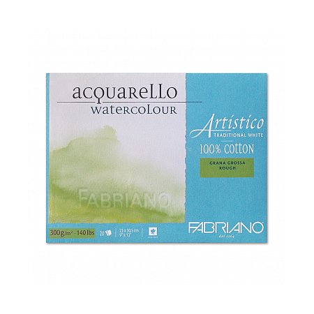 Fabriano Artistico block 300g grossa 25 ark - 12,5x18cm