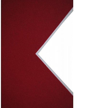 Daler White Core 80x60cm - Crimson