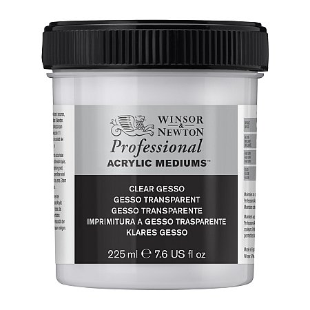 Winsor & Newton Artist Acrylic Gesso Clear - 225ml