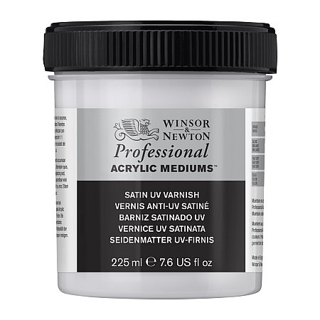 Winsor & Newton Artist Acrylic UV Varnish 225ml - Satin