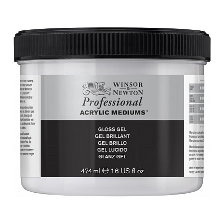 Winsor & Newton Artist Acrylic Gloss Gel - 474ml