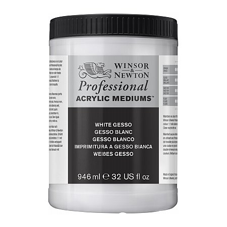 Winsor & Newton Artist Acrylic Gesso White - 946ml