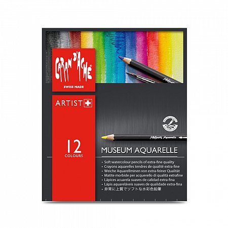 Caran dAche MUSEUM Aquarelle - 12-set assorted