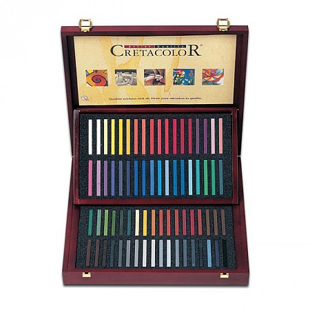 Cretacolor Hard Pastels 72-set - Wooden