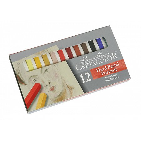 Cretacolor Hard Pastels 12-set - Portrait
