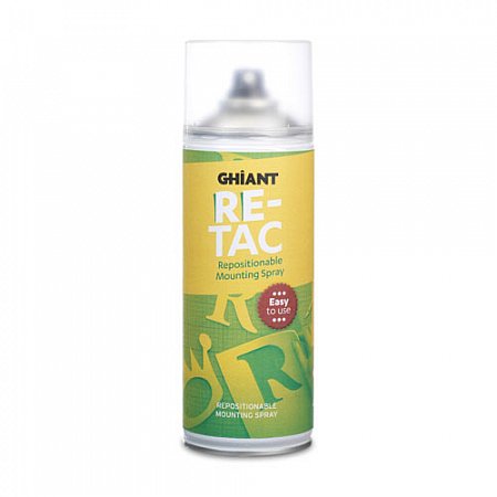 GHIANT Re-Tac Repositionable Mounting Spray - 400ml
