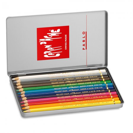Pablo Artist Pencil Set, metalletui -  12-set