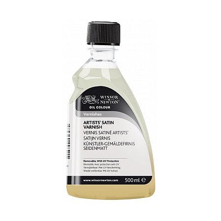 Winsor & Newton Artists Satin Varnish - 500ml