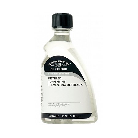 Winsor & Newton English Distilled Turpentine Balsamterpentin - 500ml