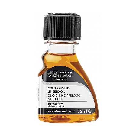 Winsor & Newton Cold Pressed Linseed Oil - 75ml