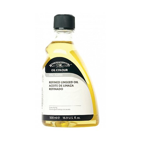 Winsor & Newton Refined Linseed Oil - 500ml