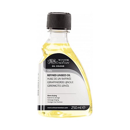 Winsor & Newton Refined Linseed Oil - 250ml