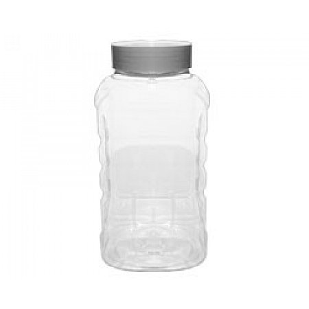 Plastburk med skruvlock - 1000ml