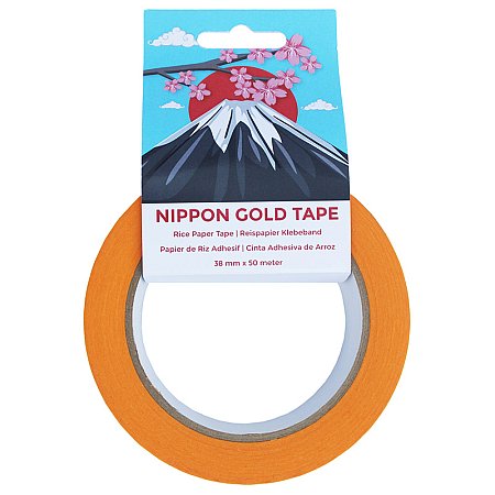 Tejp Nippon - Gold Rice Paper Tape 38mm x 50m