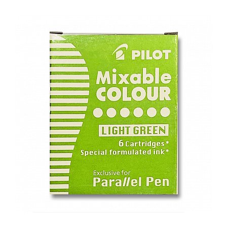 Pilot Parallel Pen cartridges 6-pack - light green