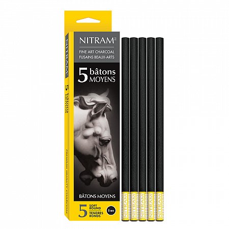 Nitram Batons Moyens, 5st/ask - 8mm 