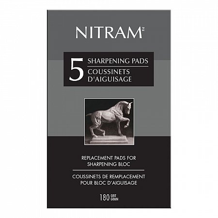 Nitram Sharpening Bloc - 5 Replacement Pads