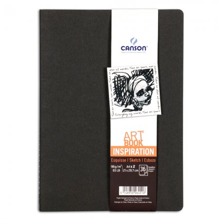 Canson Inspiration Art Book (2-pack) Black - A4