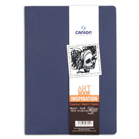 Canson Inspiration Art Book (2-pack) Indigo - A4