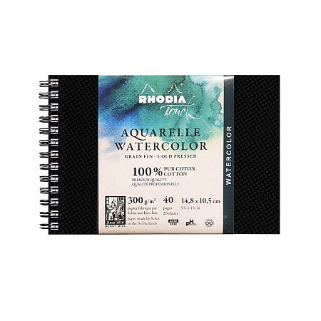 Rhodia Touch Watercolor book 300g WB - A6 Landscape
