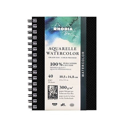 Rhodia Touch Watercolor book 300g WB - A6 Portrait