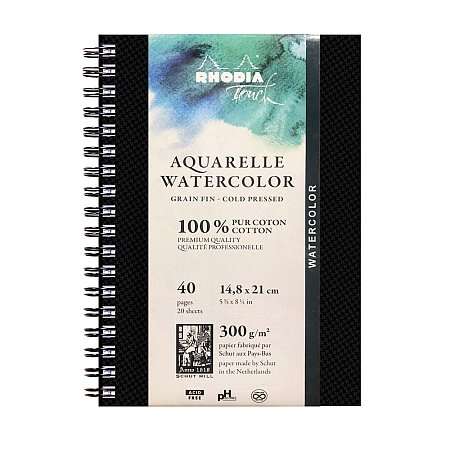 Rhodia Touch Watercolor book 300g WB - A5 Portrait